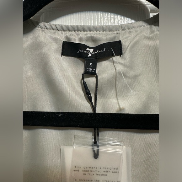 7 For All Mankind Faux Leather Trousers & Vest - Picture 13 of 13